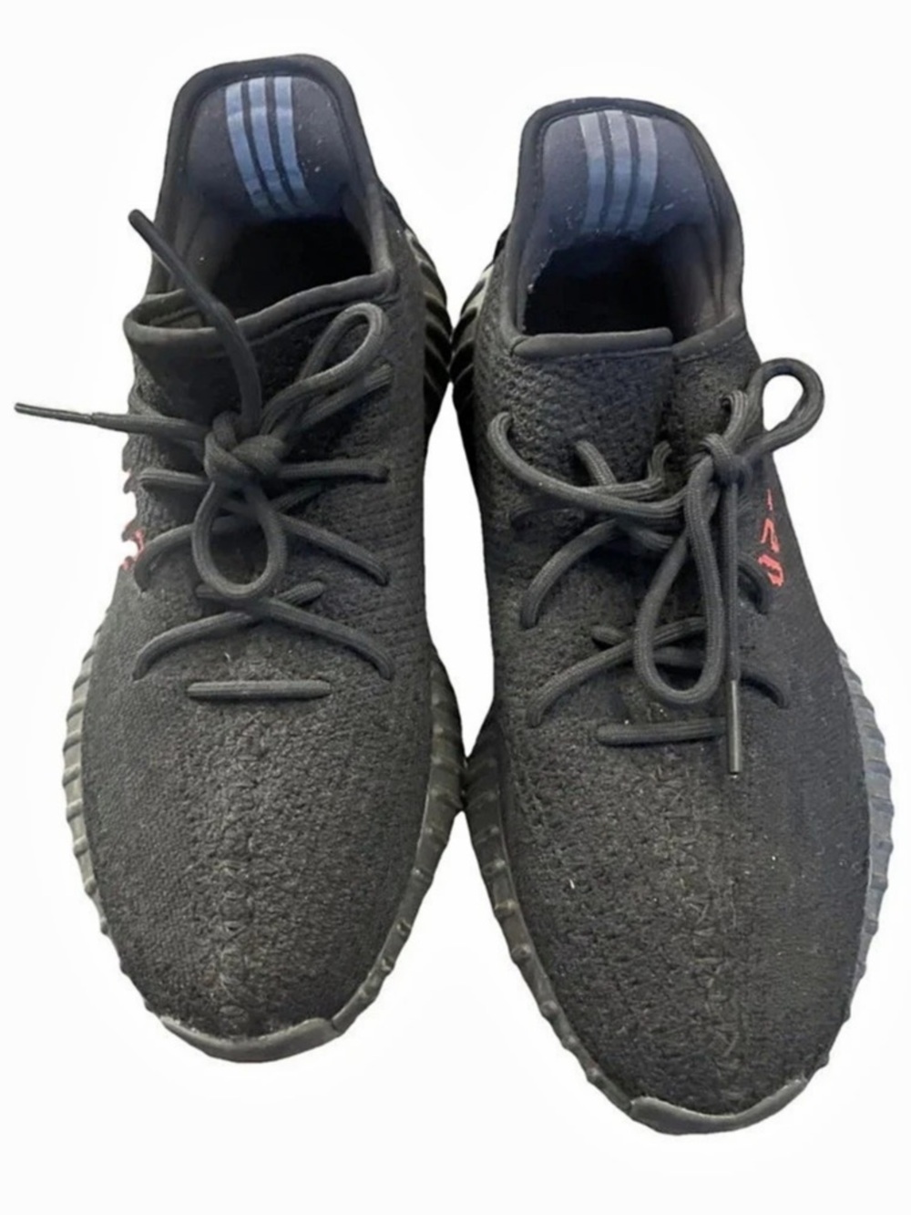 adidas Yeezy Boost 350 V2 Black Sneakers US 11
